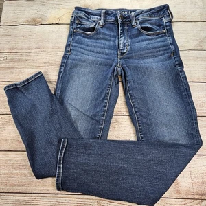 American Eagle Women’s Next Level Stretch Skinny Denim US Size 6 Regular Jeans - Picture 1 of 6