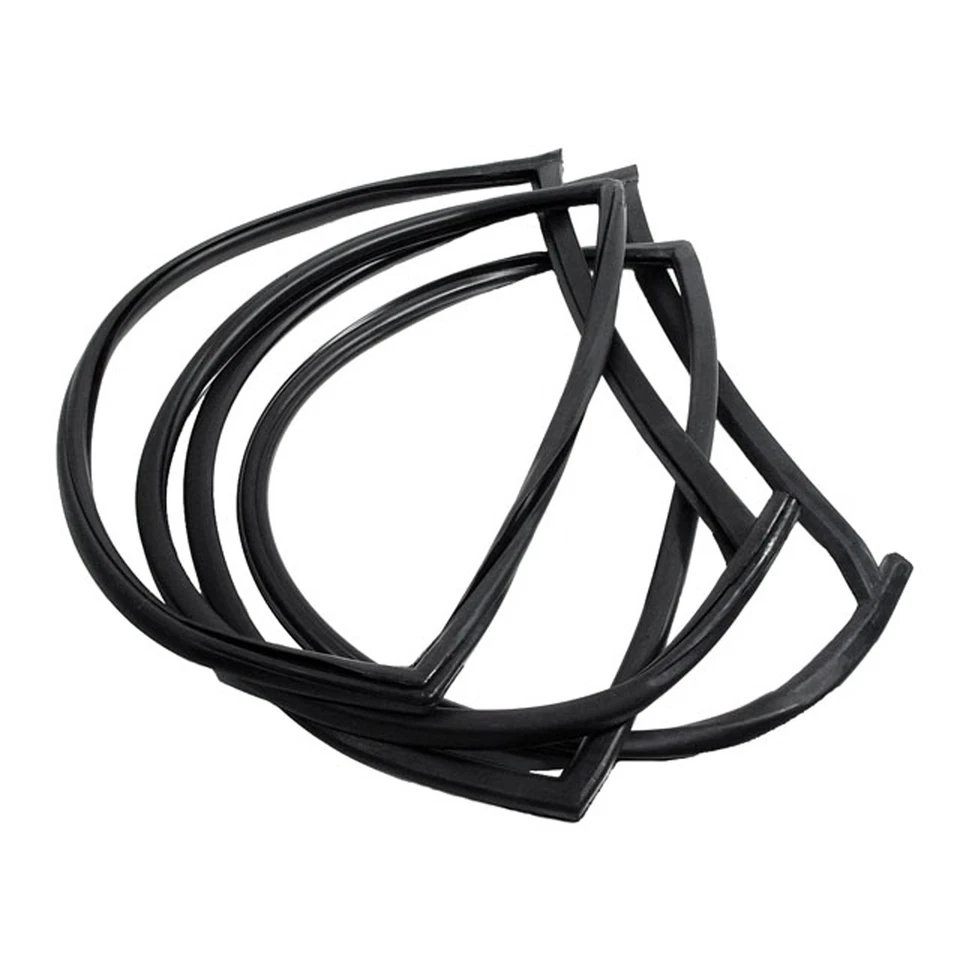 Sellos vulcanizados de ventana de cuarto trasero para Pontiac Super Chief 1957; VQT 2000 Foto 1 de 2