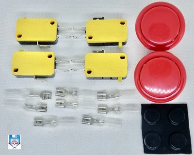 COMPETITION PRO Joystick 4 x Mikroschalter / Microswitch & 2 x Button & 4 Feet  - Bild 1 von 4