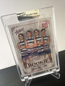 AFL Select 2025 Supremacy Rookie Geelong Cats Draft Class 24/50 - Picture 1 of 3
