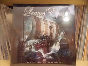 Leaves' Eyes LP, Sign Of The Dragonhead, NEW & RARE, 1 of only 125 in purple - Picture 1 of 4