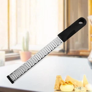Stainless Steel Hand Cheese Food Grater Nutmeg Lemon Citrus Microplane HOT - Picture 1 of 14