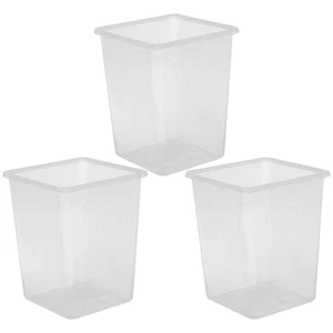 3 Piezas Reptiles Mascotas Terrario Caracol Hábitat Caja Recinto Banquete Tarántula Nido - Imagen 1 de 12