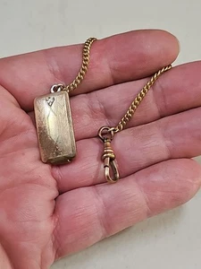 Antique Edwardian Gold Watch Fob - Picture 1 of 7