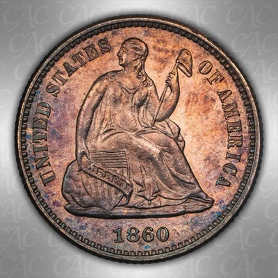 1860 H10C CACG PR 64 - Image 1 of 3