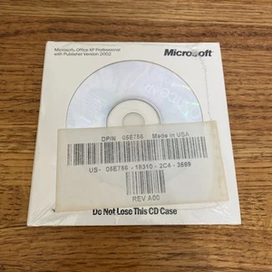 Microsoft Office XP Professional With Publisher Version 2002 NEW Sealed - Afbeelding 1 van 4