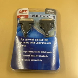APC Parallel Printer Cable DB25 Male to C36 Male DB25M - C36M 6FT - Picture 1 of 13