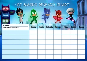 Kids reward chart with magnetic strip + stickers + marker pen - Picture 1 of 3