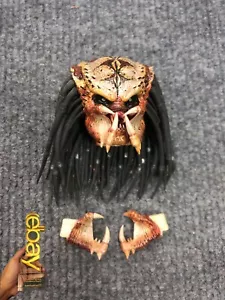 1/6 Hot Toys MMS154 Predator 2 Shadow Predator cabeza esculpida para figura de acción - Imagen 1 de 10