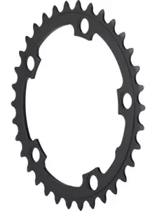 FSA Pro Road 34T 10/11spd Chainring 110mm BCD 5 Bolt Black Gravel Triathlon Bike - Picture 1 of 1