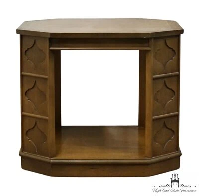 MUEBLE BASSETT PECANA MACIZA ESTILO MEDITERRÁNEO ESPAÑOL 27" ACENTO EN NIVELES E... Foto 1 de 4