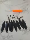 Original New HOLY STONE HS175D Drone New Propellers Blades with Screwdriver 