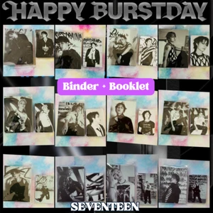 SEVENTEEN HAPPY BURSTDAY 5th Album DAREDEVIL ver. HARDCOVER BINDER BOOKLET - Picture 1 of 26