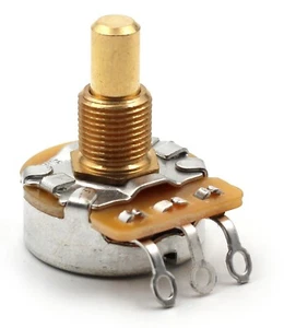 1x TAOT CTS 500K Pot 3/8” Short Solid Shaft Audio Taper 10% Tolerance - Picture 1 of 4