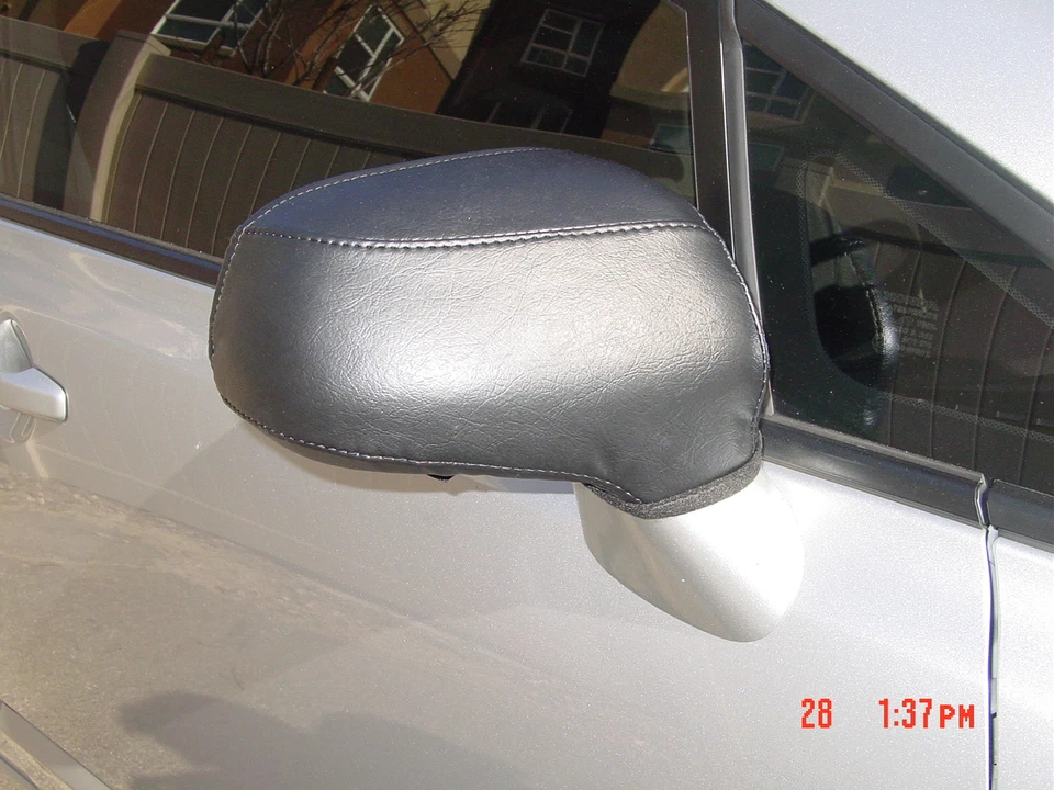 Colgan 汽车镜面保护套 保护膜 黑色 适合本田思域轿车 2006 - 2008 — 第 1/1 张图片