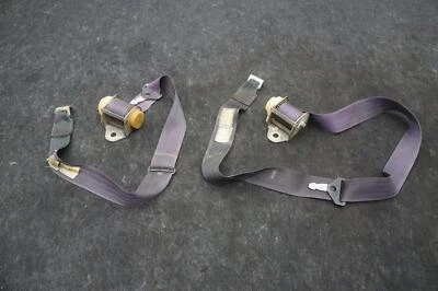 Juego 2 cinturones de seguridad traseros izquierdo y derecho OEM Rolls Royce Silver Shadow 1973 Foto 1 de 3