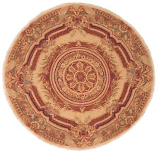 Tapis traditionnel tissé à la main 8'1" x 8'1" tapis laine Kilim