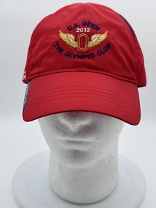 2012 US OPEN The Olympic Club USGA MARSHAL RLX Ralph Lauren Cap Red - Picture 1 of 7