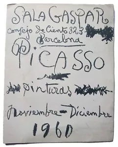 Picasso, Pablo - Litografía original - 23 x 18 cm - (1960) - Imagen 1 de 2