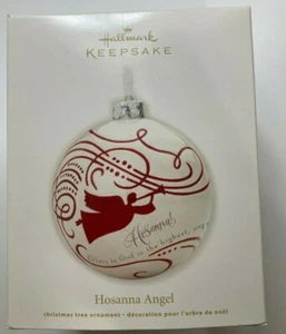 Nuovo Hallmark Keepsake Osanna Angelo Albero di Natale Ornamento Palla 2012 - Foto 1 di 6