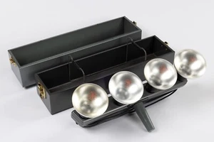 Vintage Smith Victor Model L50 Light Bar With Case And 4 Bulbs WORKS - Picture 1 of 12