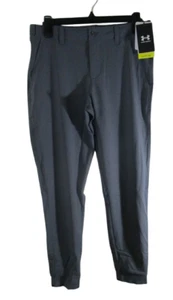 NWT Under Armour UA Matchplay Boys Golf Jogger Pants YL Halo Grey MSRP$60 - Picture 1 of 2