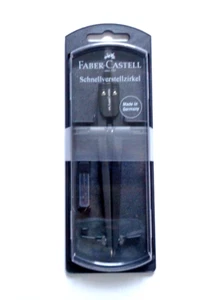 Faber-Castell Schnellverstellzirkel STREAM  schwarz Zirkel - Bild 1 von 1
