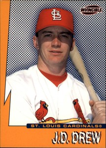 1999 (CARDINALS) Pacific Invincible Seismic Force #14 J.D. Drew