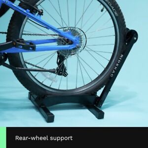 BIKE BICYCLE Stand for Tires Up to 2.4" Wide storage.