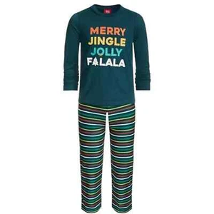Family Pajamas Toddlers Kids Big Boys Long Pant T Shirt Christmas, 2T-3T NWT - Picture 1 of 6