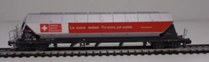 % - Hobbytrain N H23469 Schüttgutwagen "Schweizer Zucker" SBB  Ep.VI Neu & OVP - Picture 1 of 10