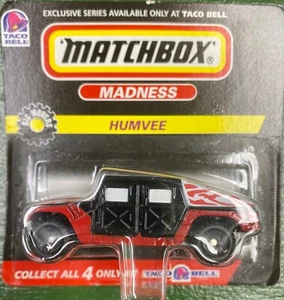Matchbox Madness Humvee Taco Bell 1998 Checklist Series 2 1:64 - Picture 1 of 2