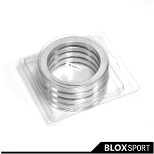 Set of 4 (57.1 to 66.5) Aluminum 6030 Wheel Hub Ring for VW Jetta Sportwagen MK5 - Picture 1 of 12