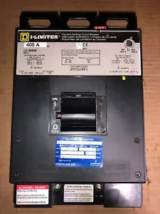 Square D LIL36400 Typ LIL 3-polig 400 Ampere 480/600 Volt I-Limiter Leitungsschutzschalter - Bild 1 von 7