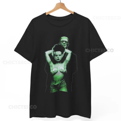 Camiseta Unisex Frankenstein Bride Película de Terror Clásica Universal Monstruos Foto 1 de 4