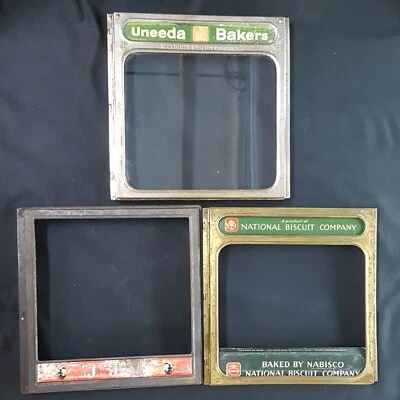 1920's Virginia Nabisco Uneeda Bakers Famous Foods Display Frames GS00715 - Image 1 of 4