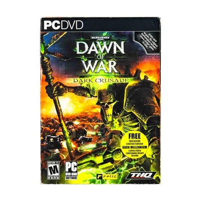 THQ Computer Game Warhammer 40,000 - Dawn of War - Dark Crusade VG+ - Image 1 of 2