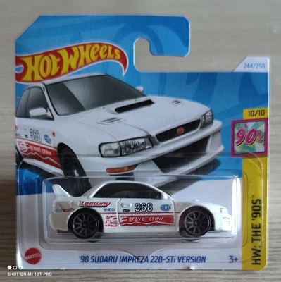 Hot Wheels '98 Subaru Impreza 22B-STi Version - Hw:The '90s 10/10 CASE Q 2024 - Immagine 1 di 4