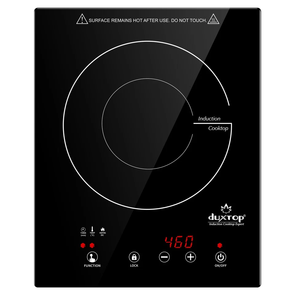 Duxtop Built-in Countertop Burner Portable Induction Cooktop Sensor Touch Ind...