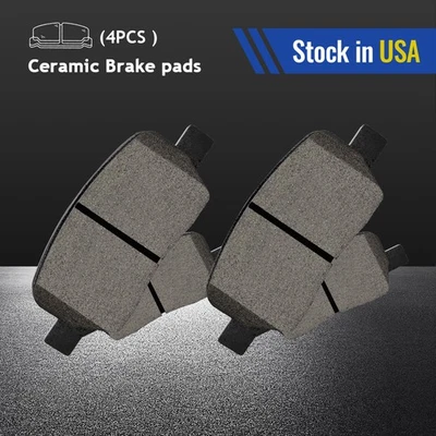 Rear Disc Brake Pads for 2021 2022 2023 Hyundai SANTA FE 1.6L 2.5L SE SEL - Image 1 of 4