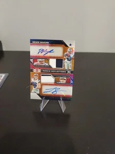 2023 Panini illusions Rookie Reflections DeuceVaughn Luke Schoonmaker Auto /99 - Picture 1 of 3