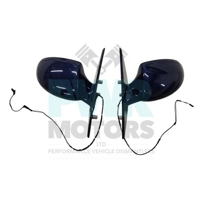 Крыльевые зеркала BMW E63 E64 M6 складные с электроприводом Interlagos синие - Изображение 1 из 4