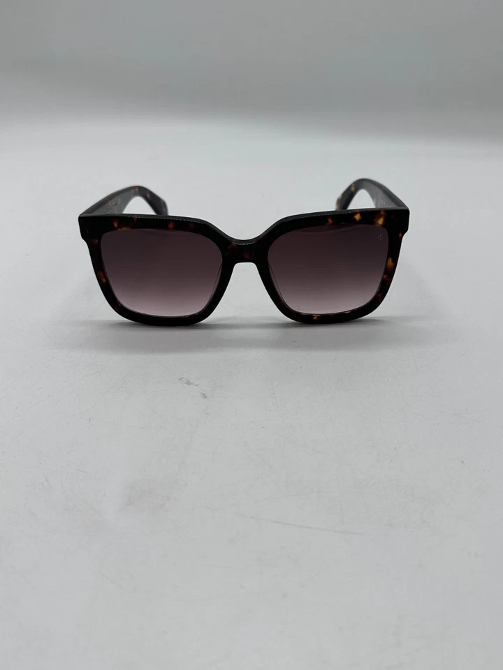 Gafas de sol cuadradas para mujer Rag & Bone RNB1018/S en La Habana/gris degradado 56 mm Foto 1 de 4