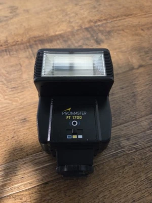 PROMASTER FT 1700 ELETRIC FILM CAMERA FLASH unknown functionality - Image 1 of 4