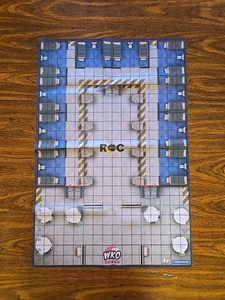 Wizkids Heroclix GamerMats tessuto durevole/gomma 2019 livello prigione mappa interna - Foto 1 di 7