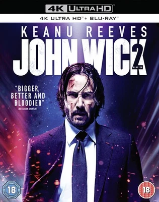 John Wick 2 (4K UHD Blu-ray) Claudia Gerini Ian McShane Keanu Reeves Ruby Rose - image 1 of 2