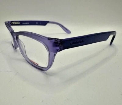 Carrera Acetate Eyeglasses Frames CA5508 DAW Transparent Purple 52-16-140 - Image 1 of 4