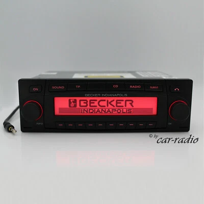Becker Indianapolis BE7922 MP3 Navigationssystem AUX-IN Klinkenstecker Autoradio - Bild 1 von 4