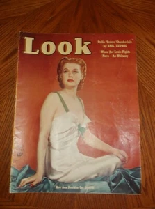 Look Magazine Aug 1 1939 Ann Sheridan, Stalin, Boxing, Boston Red Sox, Roosevelt - Picture 1 of 9