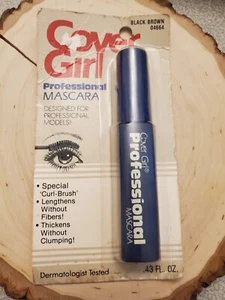 Cover Girl Professional Mascara Lash models BLACK BROWN 04664 Vintage 80's prop - Picture 1 of 3